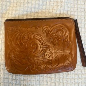 Patricia Nash Tooled Leather Clutch